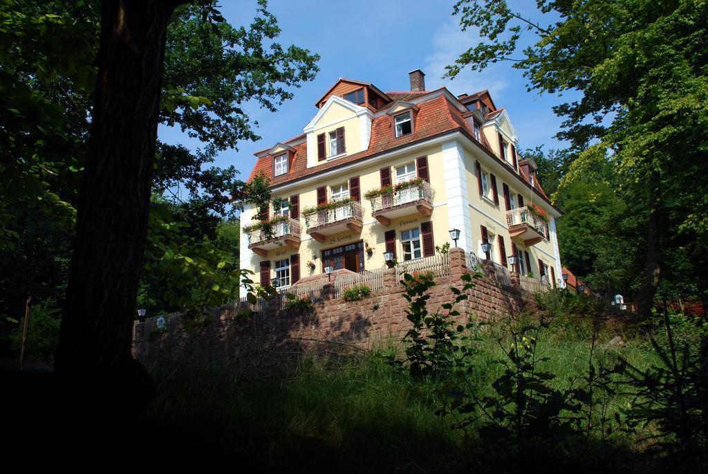 Rhön Hotel Waldcafé St. Georg Staatsbad Brückenau Extérieur photo
